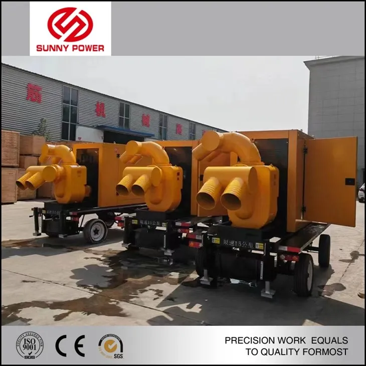 Mobile Drainage Pump Truck