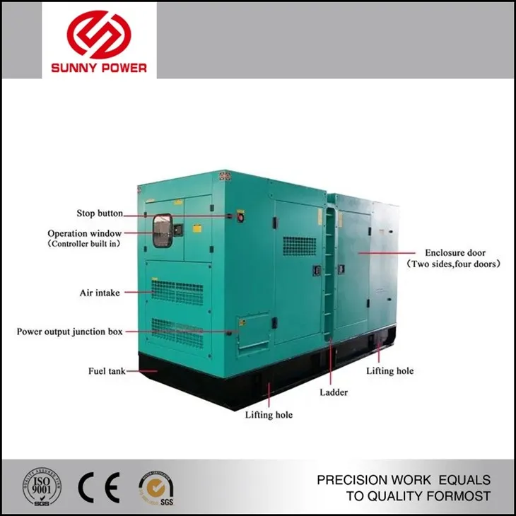 description of super silent diesel generator